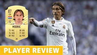 MODRIC 87 PLAYER REVIEW  FIFA 21 ULTIMATE TEAM