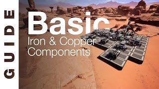 100% EFFICIENT Beginner Tier-1 Iron & Copper Components SATISFACTORY GUIDE