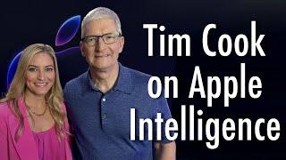 Tim Cook on Apple Intelligence Privacy and more WWDC 2024 Interview