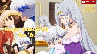 Cain stuck in boob moment  Jichou wo Shiranai Kamigami no Shito #viralanimes #milk #anime