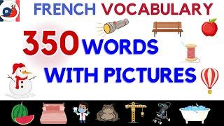 Learn 350 French words with pictures Useful vocabulary