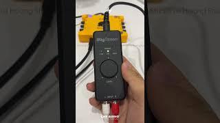 TEST Irig Stream - Hỗ Trợ Thu Âm - Livestream Stereo 24 Bit Chất Lượng Chuyên Nghiệp