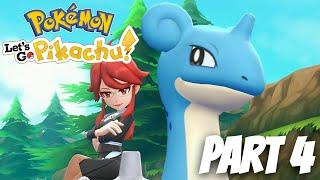 Pokemon Lets Go Pikachu - Part 4 - No Commentary