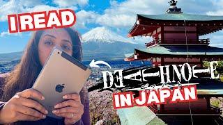 I read manga for the first time...IN JAPAN  Death Note Reading Vlog