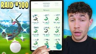 I Raided 100 Rayquaza in 24 Hours