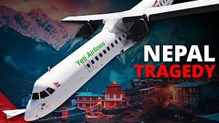 CRASHED SECONDS BEFORE LANDING Yeti Airlines Flight 691