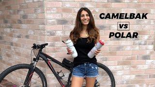 Best water bottle for cyclists? CamelBak vs Polar Review