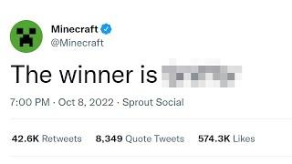 Minecraft Mob Vote 2022 Winner...