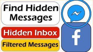 How to Find Hidden Messages on Facebook - Facebook Messenger Filtered Messages - Message Requests