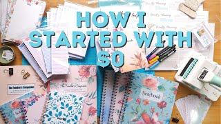 I started a Planner and Stationery Business with no money  How What Where and Why