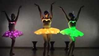 LED Ballerinas - Ballerina Dance  Modern Ballet Show - Contraband Entertainment