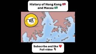 History of Hong Kong and Macau Countryballs  #history #polandball #countryballs #hongkong #macao 1