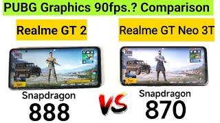 Realme GT 2 vs Realme GT Neo 3T PUBG Graphics Settings #realmegt2 #realmegtneo3t