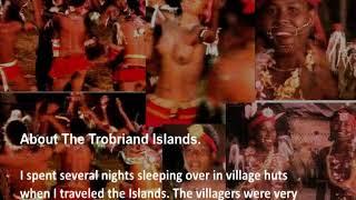 1998 PNG Photo shoot About The Trobriand Islands 4m52 This video contains text only