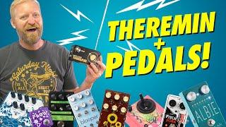 What happens when you use guitar pedals with a THEREMIN? - You have fun thats what happens.