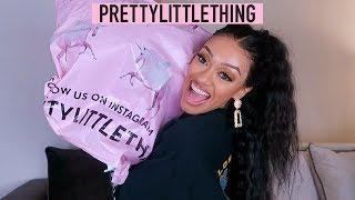 HUGE PRETTY LITTLE THING TRY ON FALL HAUL