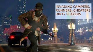 Invading Dirty Players in Watch Dogs Online Hacking part 14