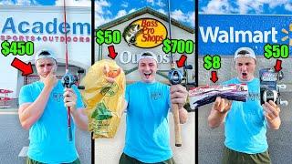I Bought Worlds MOST EXPENSIVE Fishing Rod Reel And Lures At EVERY STORE Cops Called