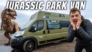 JURASSIC PARK Van Conversion  24hr Camping Experience