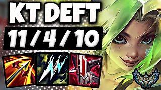 Zeri vs Draven ADC  KT Deft  Patch 14.7 Korea Challenger 