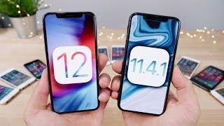 iOS 12 vs 11.4.1 FINAL Speed Test Actually 2x Faster??