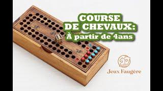 Règles du jeu la course de chevaux