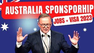 Australia Visa Sponsorship Jobs 2023 -  APPLY NOW - Jobs in Australia with Visa Sponsorship in 2023