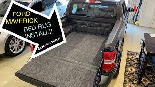 FORD MAVERICK SAVE YOUR KNEES WITH THIS BED RUG