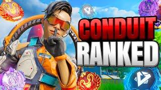 High Level Conduit Ranked Gameplay - Apex Legends No Commentary