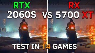 RX 5700 XT vs RTX 2060 SUPER  Test In 14 Games at 1080p  2023