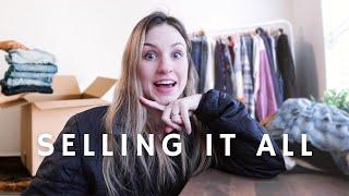 Closet Clean Out New Hair & Reselling Tips  VLOG