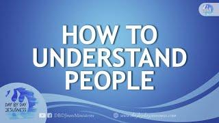 ED LAPIZ - How To Understand People   Latest Video Message Official YouTube Channel 2022