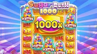 КЕЙРА ПОЙМАЛА НЕБОЛЬШОЙ ЗАНОС В ШУГАР РАШЕ 1000  Бонус В Слоте Sugar Rush 1000  заносы недели