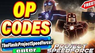 ALL NEW *SECRET* CODES in THE FLASH PROJECT SPEEDFORCE CODES 2024  The Flash Project Speedforce 