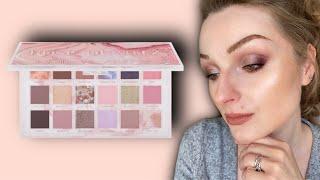 NEW HUDA BEAUTY ROSE QUARTZ PALETTE REVIEW AND SWATCHES