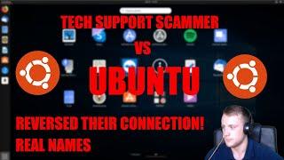 Tech Support Scammer vs UBUNTU