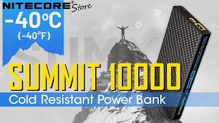 NITECORE Summit 10000 Low Temperature Resistant Power Bank 10000mAh