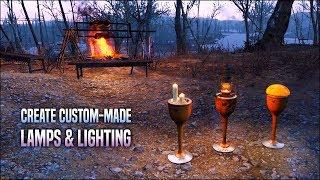 Custom Decorative Lighting for Your Settlements ️ Fallout 4 No Mods Shop Class