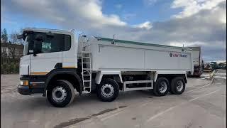 Scania P400 8x4 Rest Cab Tipper MX63 OFG - Law Trucks