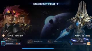 StarCraft 2 Co-Op Dead of Night Mira Han and Matt Horner lvl 1000