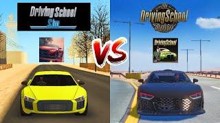 Driving School Sim2020 Vs Driving School Simulator Evo - Ovilex Car Games Comparison