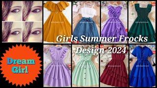 Lawn Cotton Summer Dress Design-2024  Summer Special Collection For Girls ️