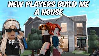 HIRING 6 NEW PLAYERS TO BUILD ME HOUSE in BLOXBURG