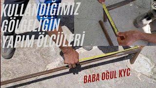 kullandığımız gölgeliğin yapım ölçüleri tanıtımı @ibrahimozekli5909