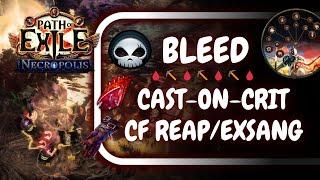 PoE 3.24 Corrupting Fever CoC Vaal Reap Exsanguinate Champion Starter Teaser for 3.25