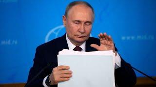 Путин предлагает завершить войну на своих условиях. В Киеве говорят о стандартном наборе агрессора