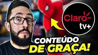 URGENTE FILMES SÉRIES E CANAIS GRÁTIS NO CLARO TV+