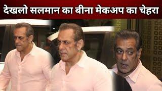 Shocking  Salman Khan looking old without makeup at mumbai airport
