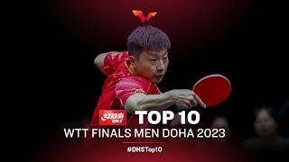 Top 10 Points from WTT Finals Men Doha 2023  Presented by DHS