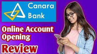 Canara Bank Online Account Opening Review  Canara Bank Zero Balance Online Account Kaise Open Karen